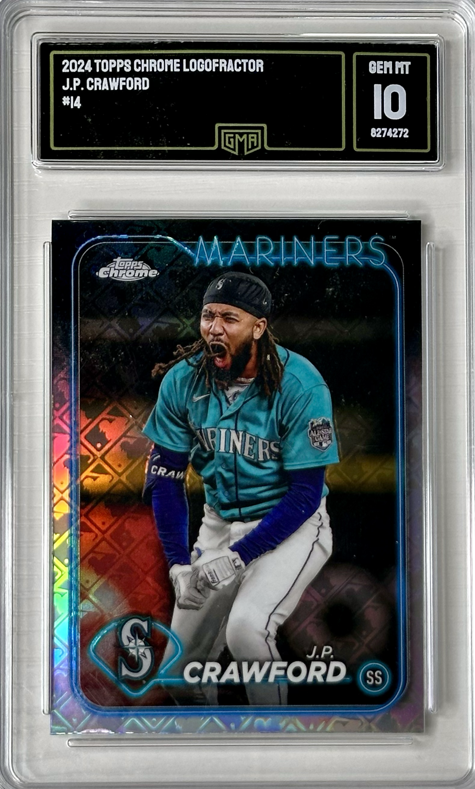 2024 TOPPS CHROME LOGOFRACTOR